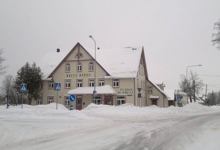 Hotell Räpina talvel