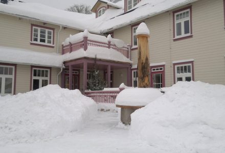 Hotell Räpina talvel